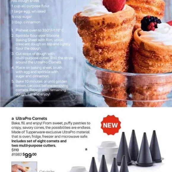 Tupperware Cornets - Picture 5 of 5